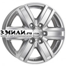Диск 7x17 6x139.7 ET22 D100.1 Rial Transporter 6 Polar Silver