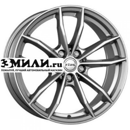 Диск 7x17 5x112 ET40 D57.1 Rial X12 Metal Grey