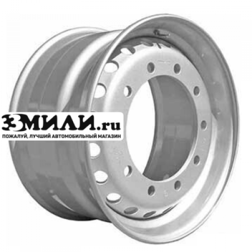 Диск 11.75x22.5 10x335 ET135 D281 SRW 10/335/281/135 Silver
