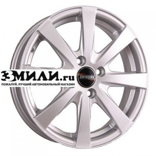 Диск 5.5x15 4x100 ET45 D60.1 Tech Line 534 Silver