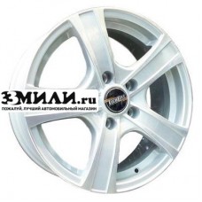 Диск 6.5x16 5x114.3 ET38 D67.1 Tech Line 619 Silver
