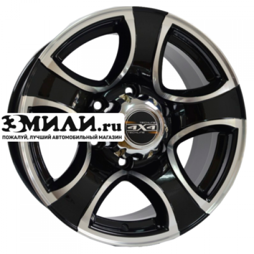 Диск 7.5x16 6x139.7 ET10 D110.1 Tech Line 622 BD