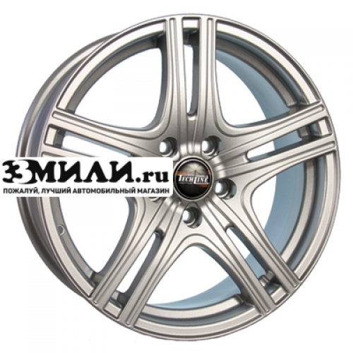 Диск 7.5x17 5x120 ET45 D72.6 Tech Line 710 Silver
