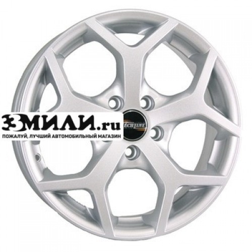 Диск 7.5x17 5x108 ET50 D67.1 Tech Line 721 Silver