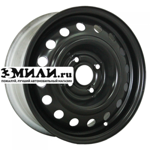 Диск 5.5x14 4x98 ET35 D58.6 Trebl 53B35B(12)_P Black