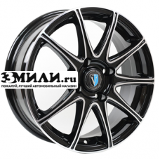 Диск 6.0x16 4x1000 ET45 D60.10 Venti 1606 Черный с полированной лицевой поверхностью