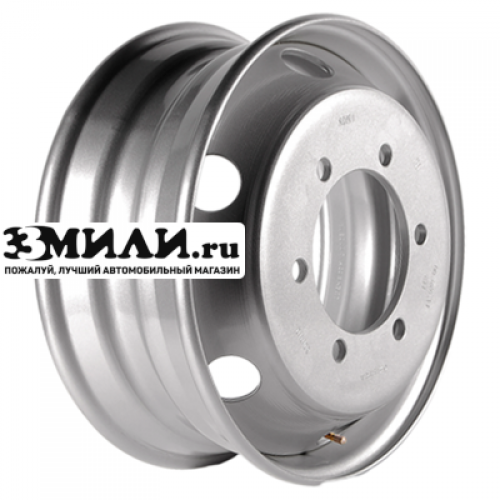 Диск 6x17.5 6x222.25 ET135 D164 ZEPP 6/222,25/164/135 Sil