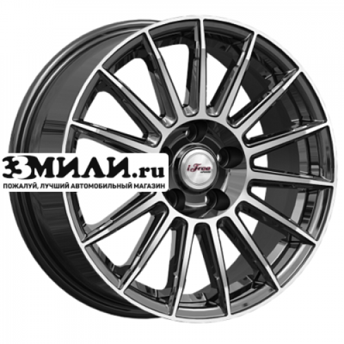 Диск 6.5x16 5x110 ET38 D67.1 iFree Азур (КС1052) Блэк Джек