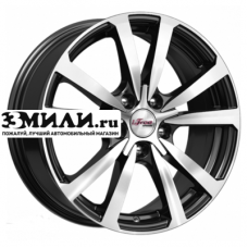 Диск 7x17 5x114.3 ET39 D60.1 iFree Бэнкс (КС645) Блэк Джек