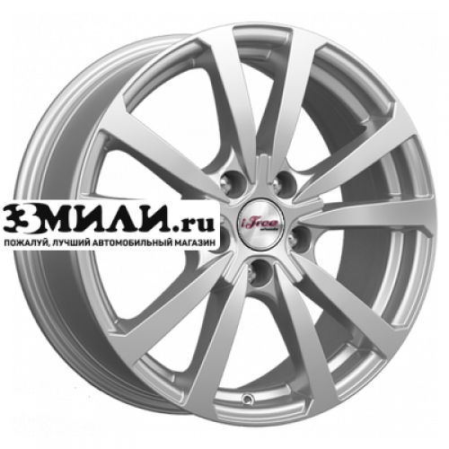 Диск 7x17 5x114.3 ET37 D66.6 iFree Бэнкс (КС645) Нео-классик