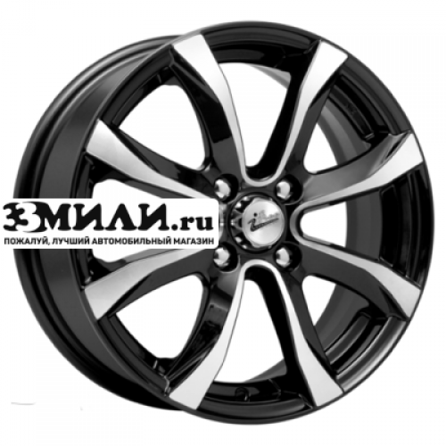 Диск 6x15 4x108 ET30 D65.1 iFree Дайс (КС696) Блэк Джек