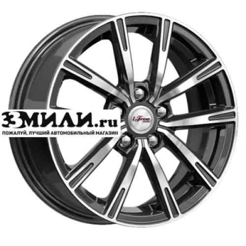 Диск 6x15 5x100 ET43 D57.1 iFree Драйвер (КС996) Блэк Джек