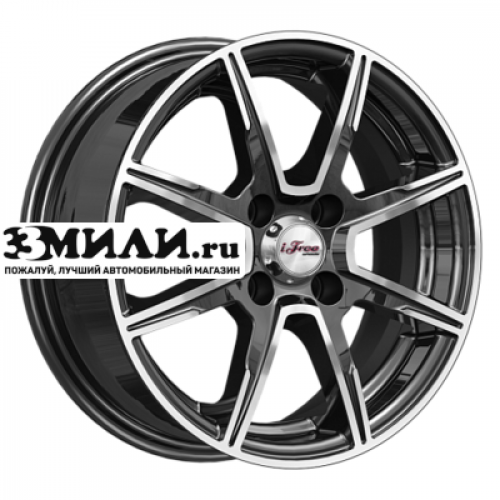 Диск 5.5x14 4x100 ET35 D67.1 iFree Майами лайт (КС1029) Блэк Джек