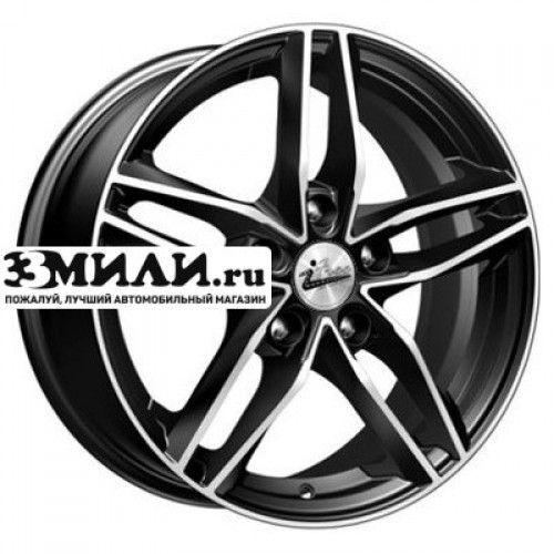 Диск 6.5x16 5x114.3 ET35 D67.1 iFree Moskva (КС689) Блэк Джек