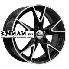 Диск 6.5x15 5x100 ET40 D67.1 iFree Нирвана Блэк Джек