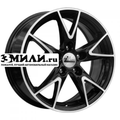 Диск 6.5x15 5x100 ET40 D67.1 iFree Нирвана Блэк Джек