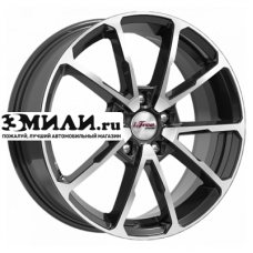 Диск 6.5x17 5x114.3 ET49 D67.1 iFree Skibidi (КС909) Блэк Джек