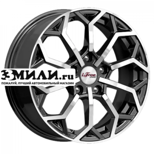 Диск 6.5x16 5x114.3 ET38 D67.1 iFree Спейс-Нидл (КС1000) Блэк Джек
