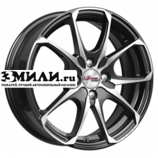 Диск 6x16 4x100 ET35 D67.1 iFree Такеши (КС877) Блэк Джек