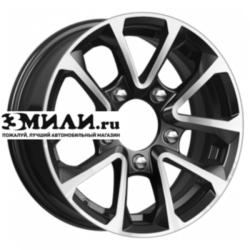 Диск 6x15 5x139.7 ET40 D98 iFree Восток (КС887) Блэк Джек
