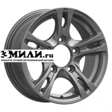 Диск 6.5x15 5x139.7 ET40 D98.5 СКАД Дюна (КЛ246) графит