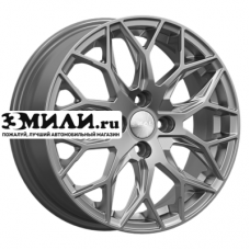 Диск 6x16 4x100 ET50 D60.1 СКАД Фабиан (КЛ373) графит