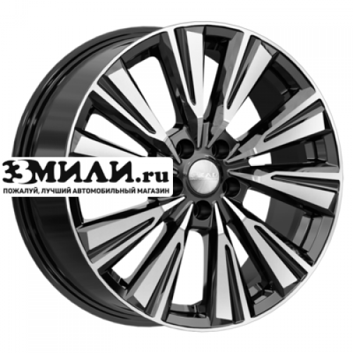 Диск 7.5x18 5x108 ET50 D63.35 СКАД Линней (КЛ383) Алмаз