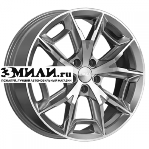 Диск 7.5x19 5x108 ET33 D67.1 СКАД Паркер (КЛ382) Алмаз графит