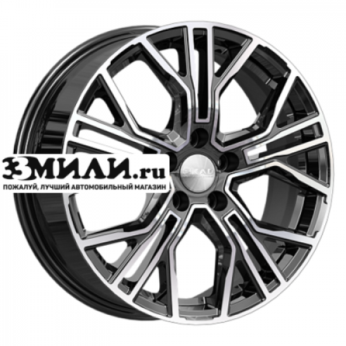 Диск 6.5x17 5x114.3 ET49 D67.1 СКАД Тибет (КЛ379) Алмаз