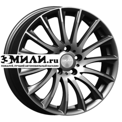 Диск 7x18 5x114.3 ET37 D66.6 СКАД Валенсия (КЛ282) Алмаз бархат