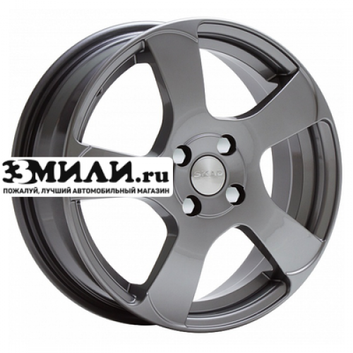 Диск 6x16 4x100 ET52 D54.1 СКАД Акула графит