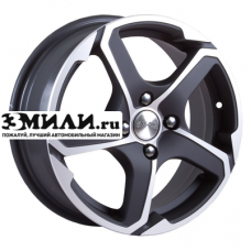 Диск 6x15 4x98 ET38 D58.6 СКАД Аллигатор (КЛ132) Алмаз бархат новый