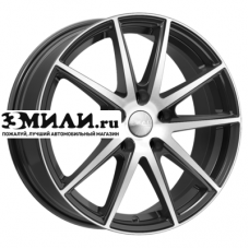 Диск 7x17 5x112 ET45 D66.6 СКАД Амстердам (КЛ284) Алмаз