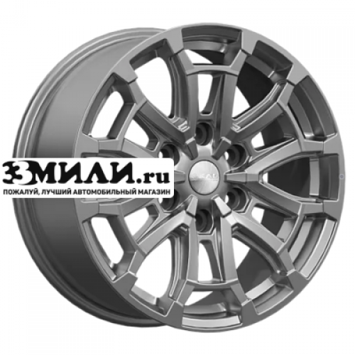 Диск 8x18 6x139.7 ET38 D67.1 СКАД Авилис (КЛ374) графит