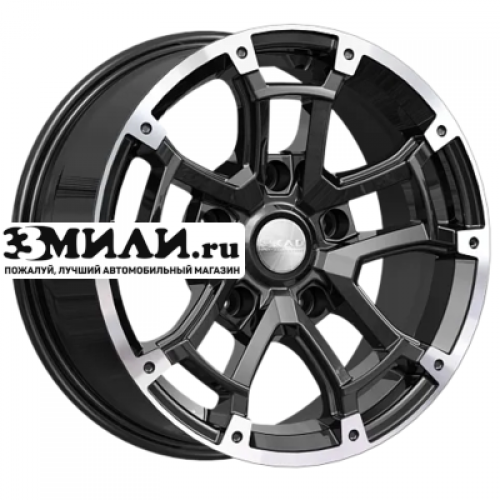 Диск 7x16 5x139.7 ET30 D98.5 СКАД Барахас (КЛ378) Алмаз