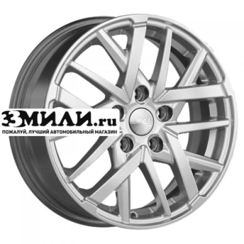 Диск 6x16 5x112 ET45 D57.1 СКАД Босфор (КЛ355) Toyota silver