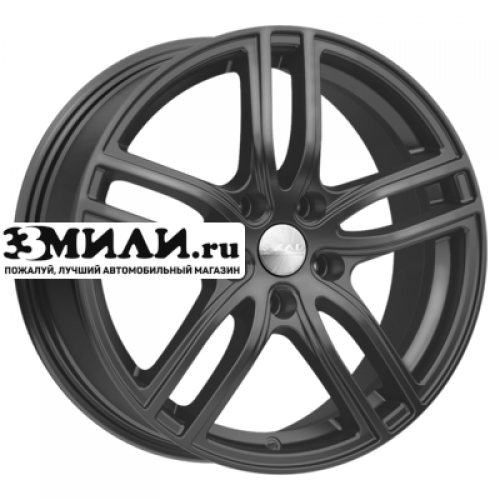 Диск 7x17 5x114.3 ET35 D60.1 СКАД Брайтон (КЛ311) Черный бархат