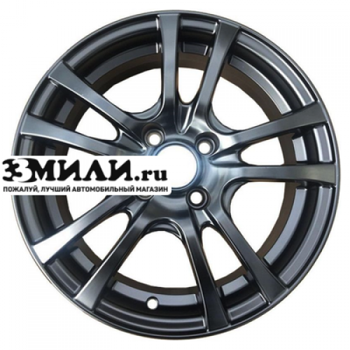Диск 6x15 4x98 ET38 D58.6 СКАД Дели (КЛ300) графит