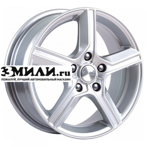 Диск 7.5x17 5x112 ET45 D66.6 СКАД Драйв Сильвер