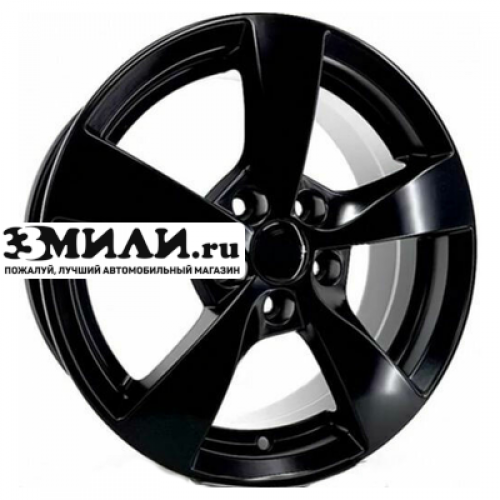 Диск 6x15 5x100 ET38 D57.1 СКАД KL-265 Черный бархат