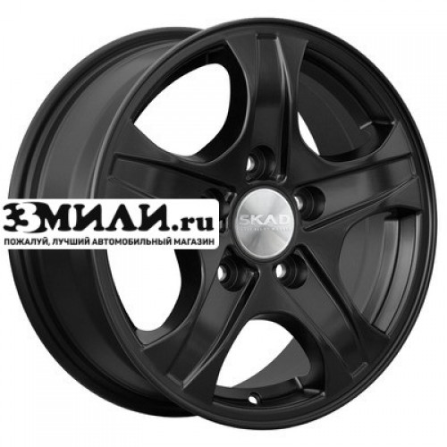 Диск 6.5x16 5x139.7 ET43 D98.5 СКАД Калипсо (КЛ089) Черный бархат