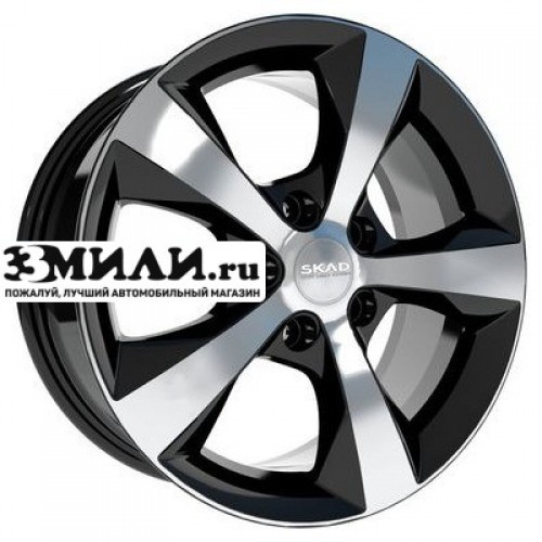 Диск 7x16 5x108 ET45 D65.1 СКАД Кельн (КЛ258) Алмаз