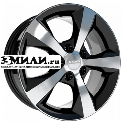 Диск 7x16 5x108 ET50 D63.35 СКАД Кельн (КЛ258) графит