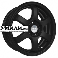 Диск 6x15 4x98 ET38 D58.6 СКАД Киото (КЛ249) Черный матовый