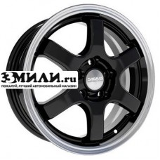 Диск 6x15 4x98 ET38 D58.6 СКАД Киото (КЛ249) Антрацит-алмаз