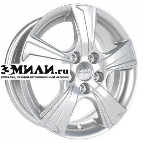 Диск 5.5x14 4x98 ET38 D58.6 СКАД Крит (КЛ241) Селена