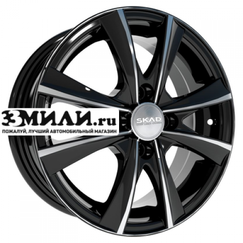 Диск 6x15 4x114.3 ET45 D56.6 СКАД Мальта (КЛ248) Алмаз