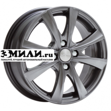 Диск 5.5x14 4x98 ET38 D58.6 СКАД Мальта (КЛ248) графит