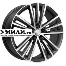 Диск 7.5x19 5x108 ET35 D67.1 СКАД Манчестер (КЛ329) Алмаз бархат
