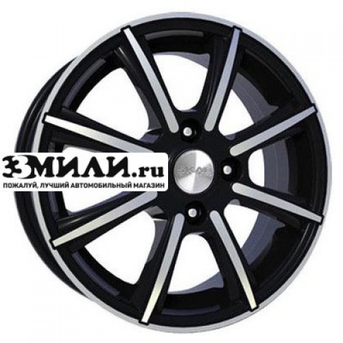 Диск 5.5x14 4x100 ET46 D54.1 СКАД Монако (КЛ185) Алмаз
